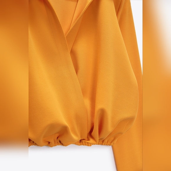 Zara Crossover Flowy Top - Picture 7 of 7